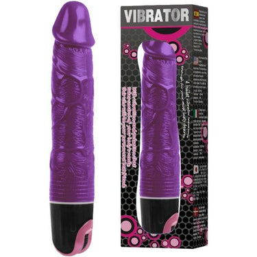 Dildo Glitterato Rosa con Vibrazioni Potenti e Multi-Speed